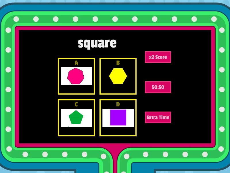 Match the 2D shapes Quiz! - Gameshow quiz