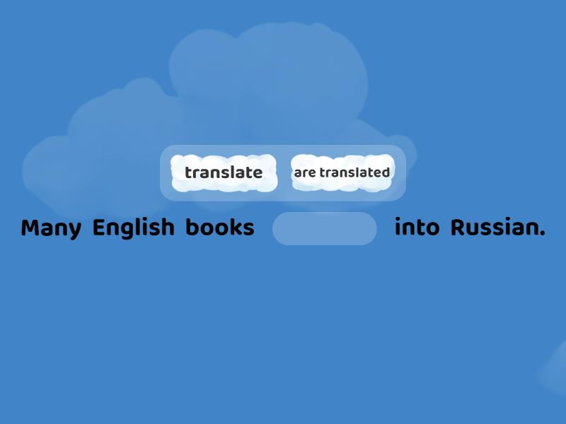 Present Simple Passive & Present Simple Active - Complete the sentence