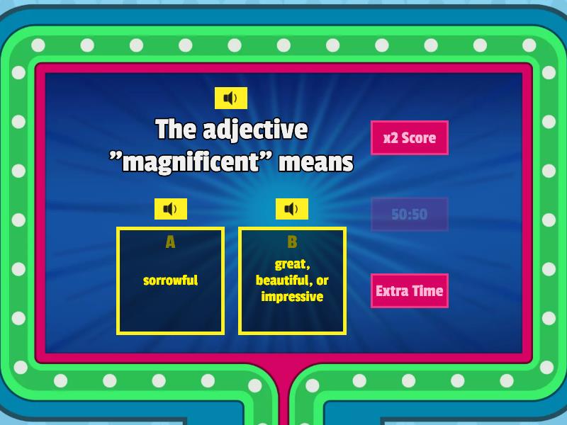 Mr. and Mrs. Madison Lesson 3 Game - Gameshow quiz