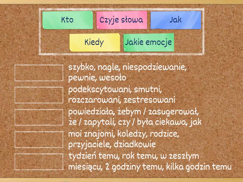 Opis Sytuacji Sprawdzian 3 Jezyk Polski Klasa 7 Opis sytuacji b1 - Match up