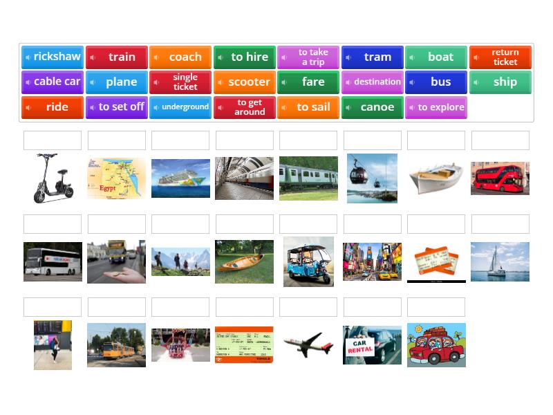 Impulse 2 Unit 5 Vocab - Match up