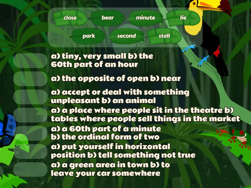 Homographs match up