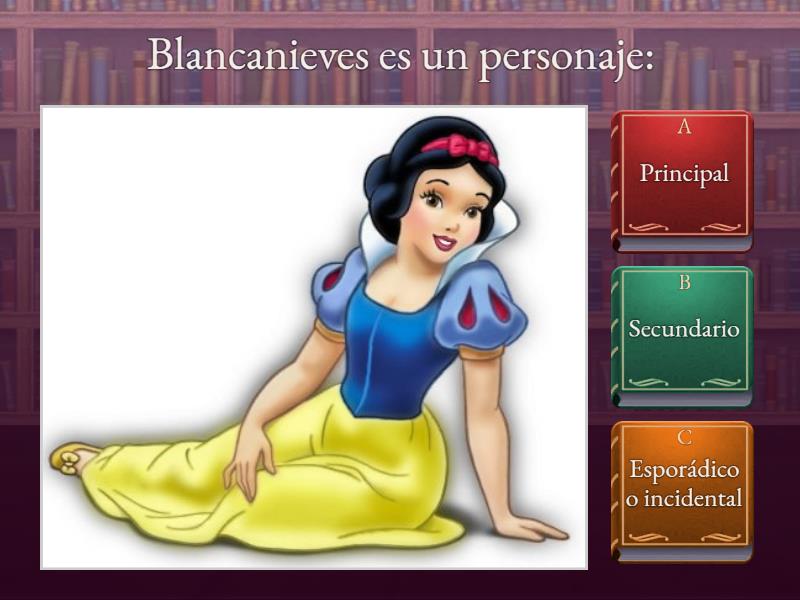 Recordemos Algunos Tipos De Personajes. Segundo Medio. - Quiz