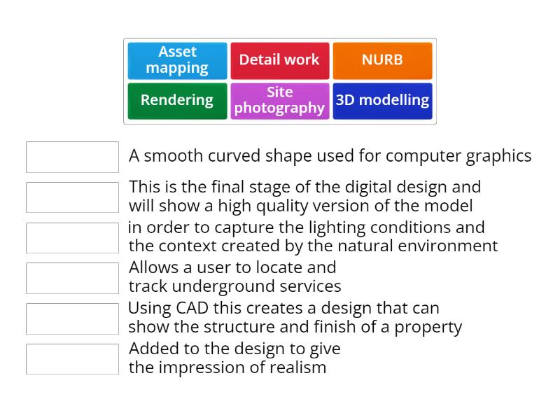 05 T Levels Digital technology (Digital Engineering Techniques) - Match up