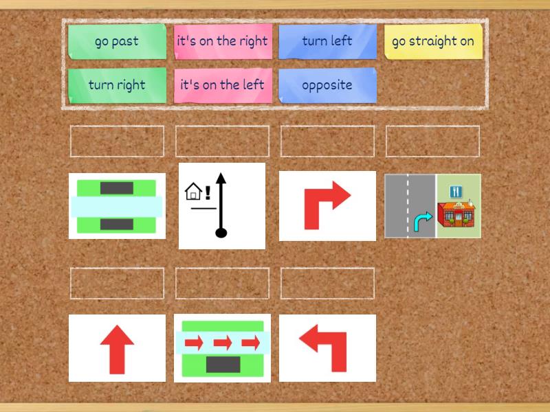 Giving Directions - Match up