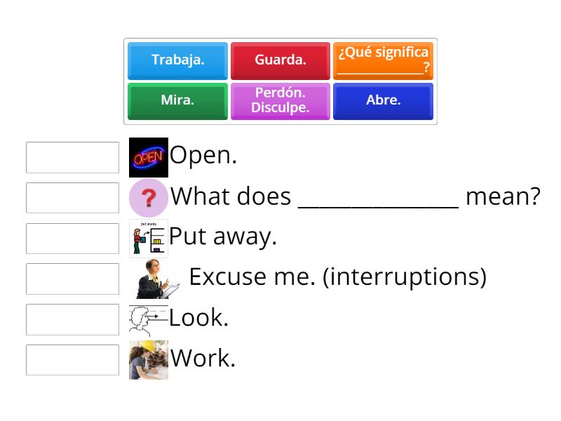 commands-in-spanish-with-photos-match-up