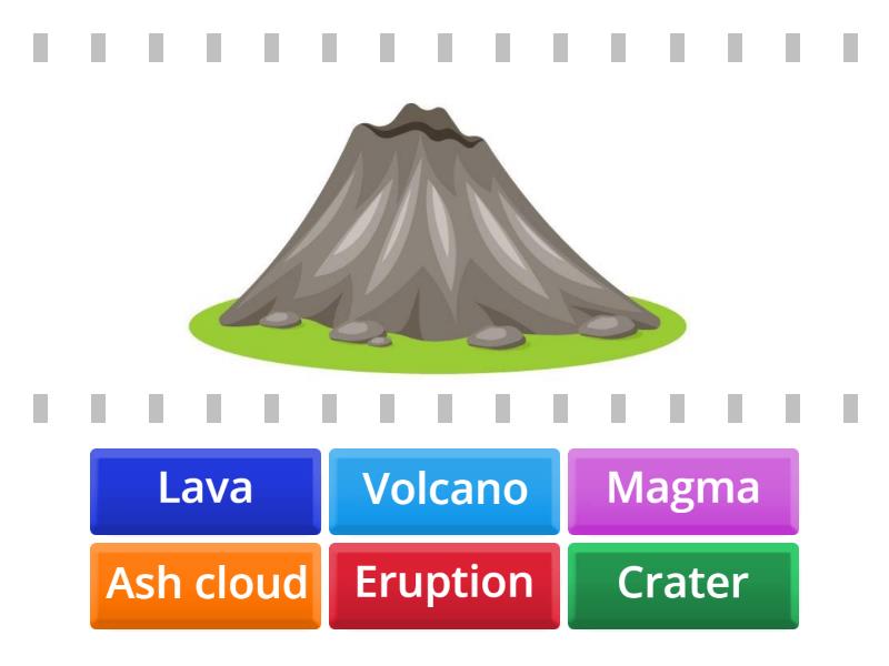 8. VOLCANO ERUPTION - Find the match