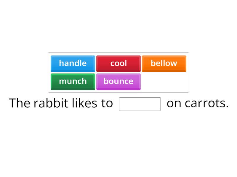 Module 1: Clark the shark - Power words - Complete the sentence