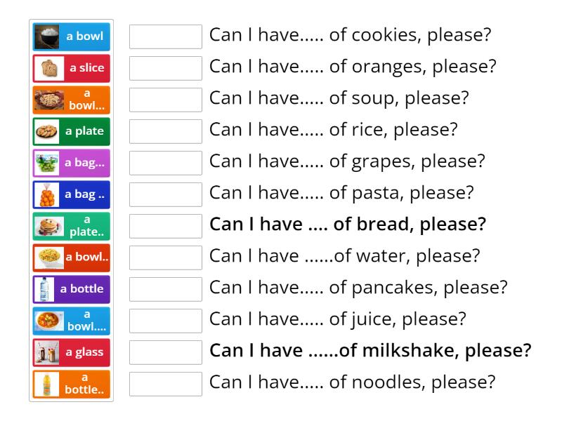 look-3-unit-5-grammar-can-i-have-match-up