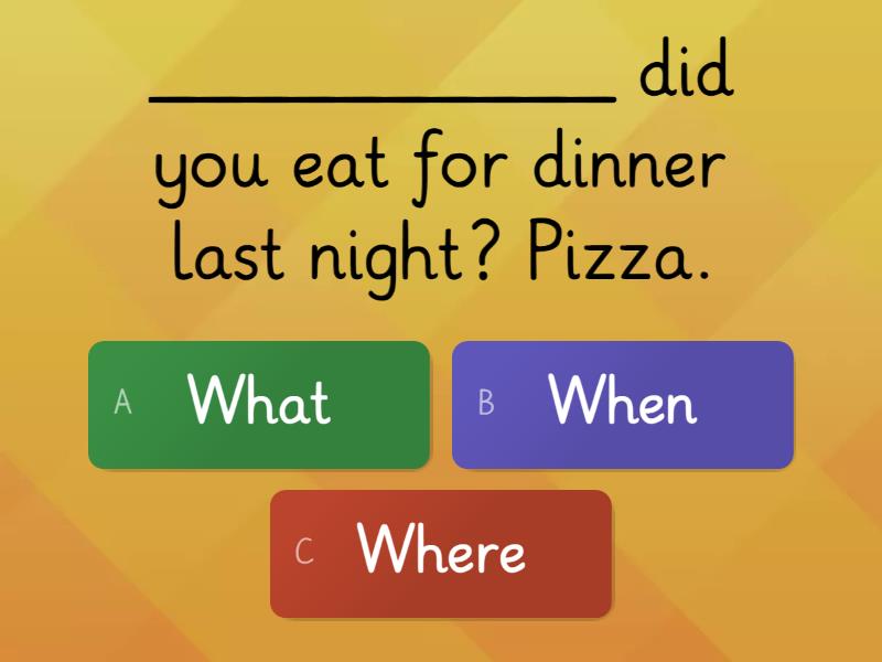 FF 3 unit 14 What? Where? When? - Quiz