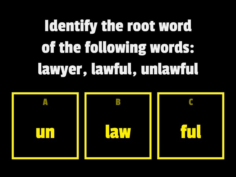 find-the-root-quiz