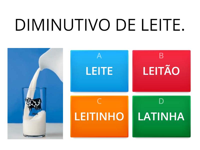 AUMENTATIVO E DIMINUTIVO. - Cuestionario