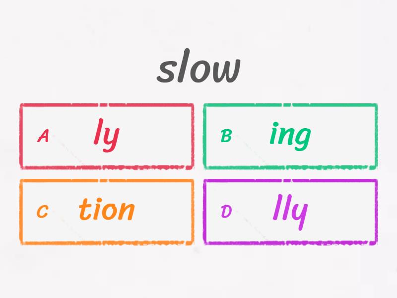 Prefix And Suffix Quiz 0597