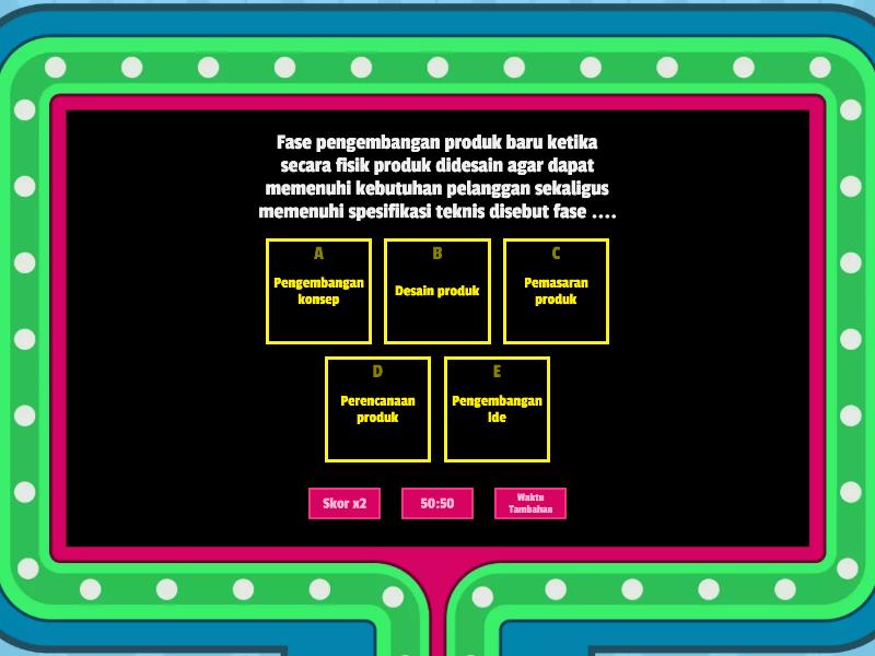 Asessmen Desain Produk - Gameshow Quiz