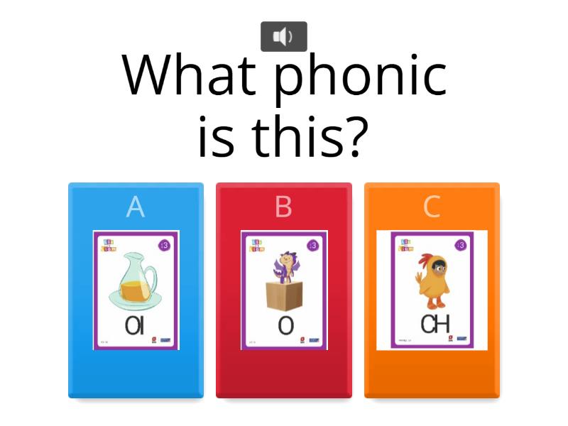 Phonics unit 4 - Cuestionario