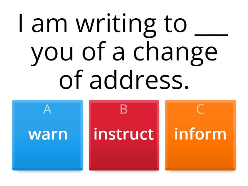 An Email to your Professor--Multiple Choice - Cuestionario