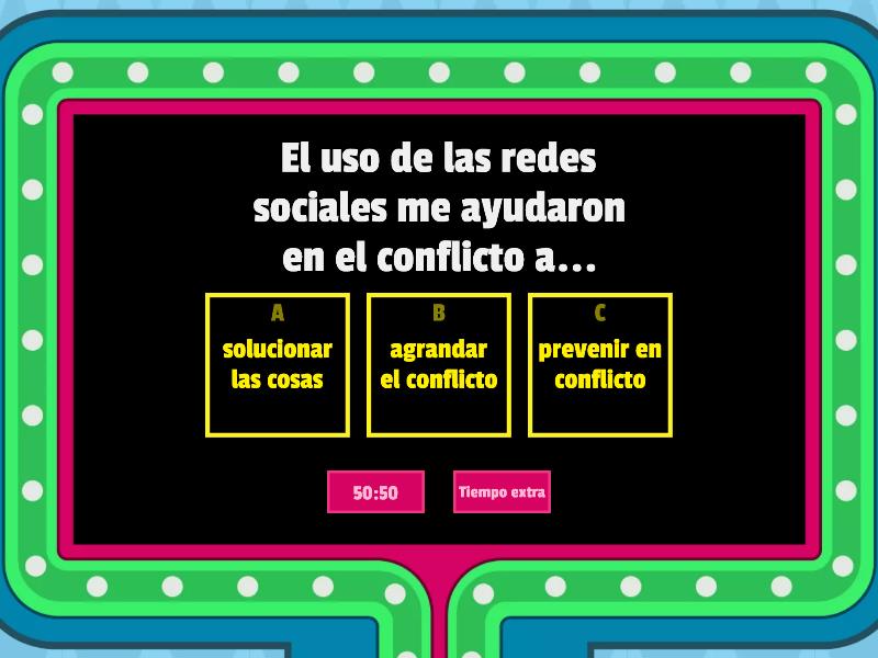 Aprendo Del Conflicto - Gameshow Quiz