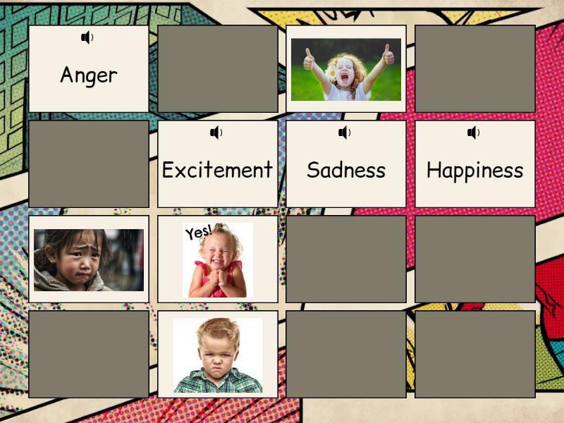 Emotions Matching Pairs