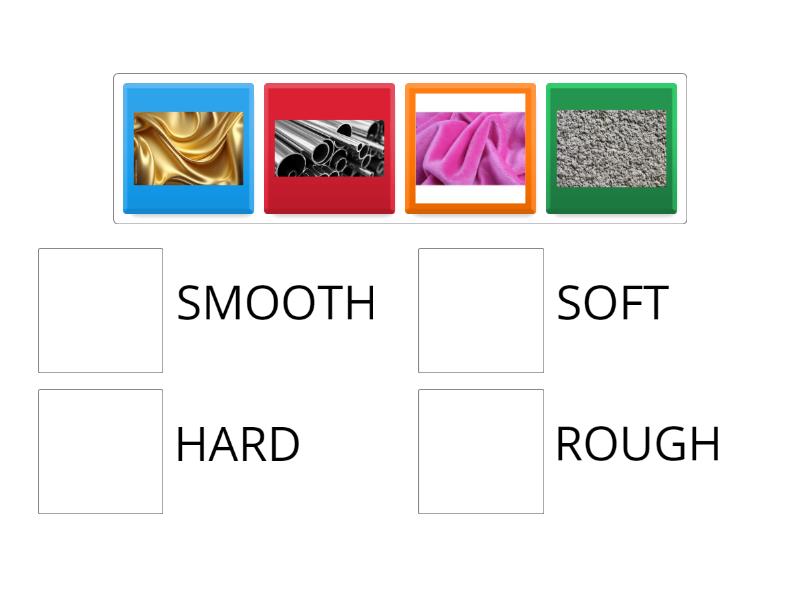 Characteristics of materials - Match up