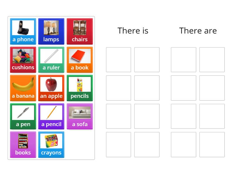There is - There are - Group sort