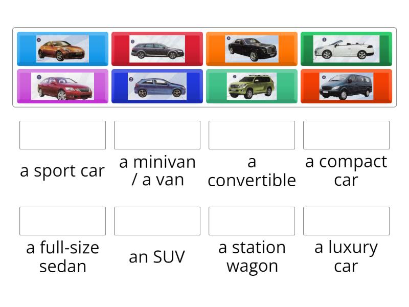 Car types - Match up