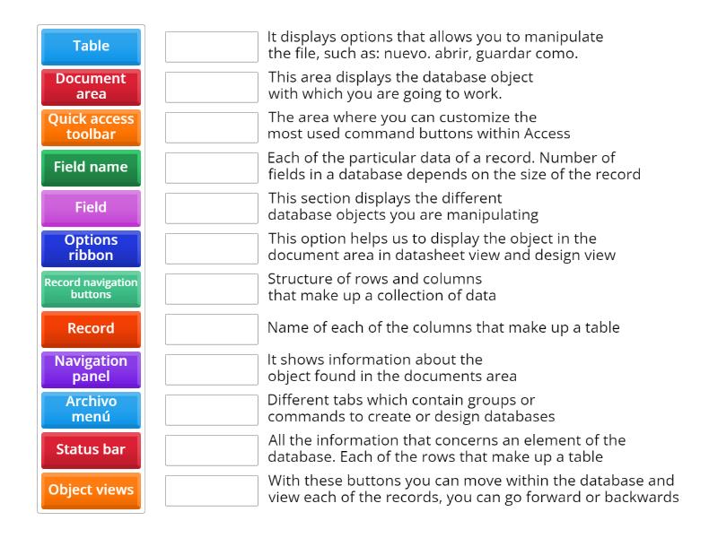 Database-Basic concepts+Inicio - Match up
