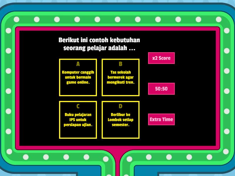 SOAL QUIZ SIKLUS 2 PPL - Gameshow Quiz