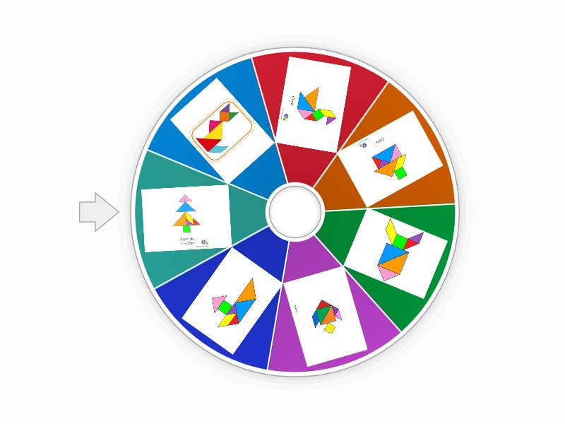 RULETA DE TANGRAM - Spin the wheel