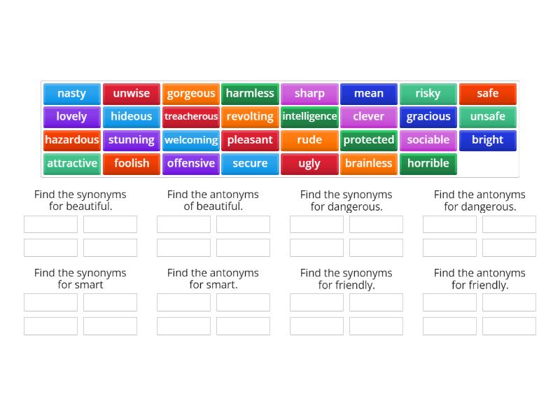 synonyms-and-antonyms-group-sort