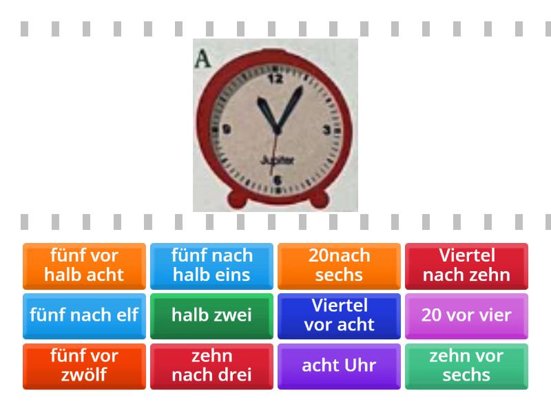 Uhrzeit - Find the match