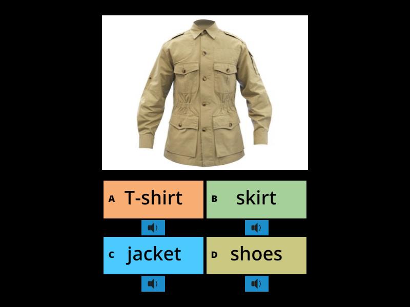 Kids box 1 unit 8 Clothes - Quiz