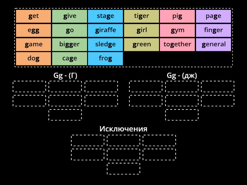 Rainbow 3, Part 2, p.12 - Чтение Gg - Group sort