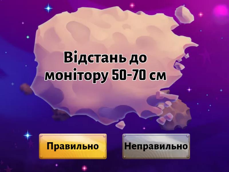 Правила роботи за комп'ютером - Правильно, неправильно