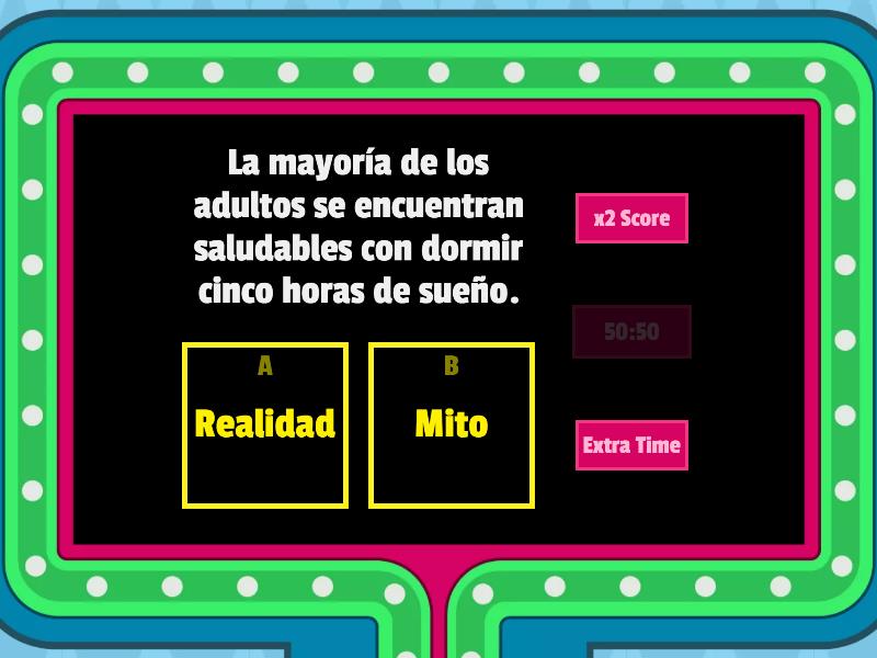 Mito O Realidad - Gameshow Quiz