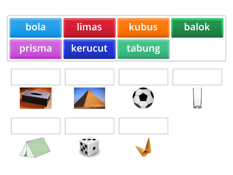 Mengenal Bangun Ruang Match Up