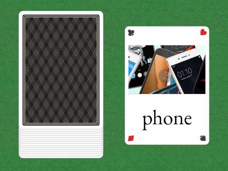 explain - Speaking cards