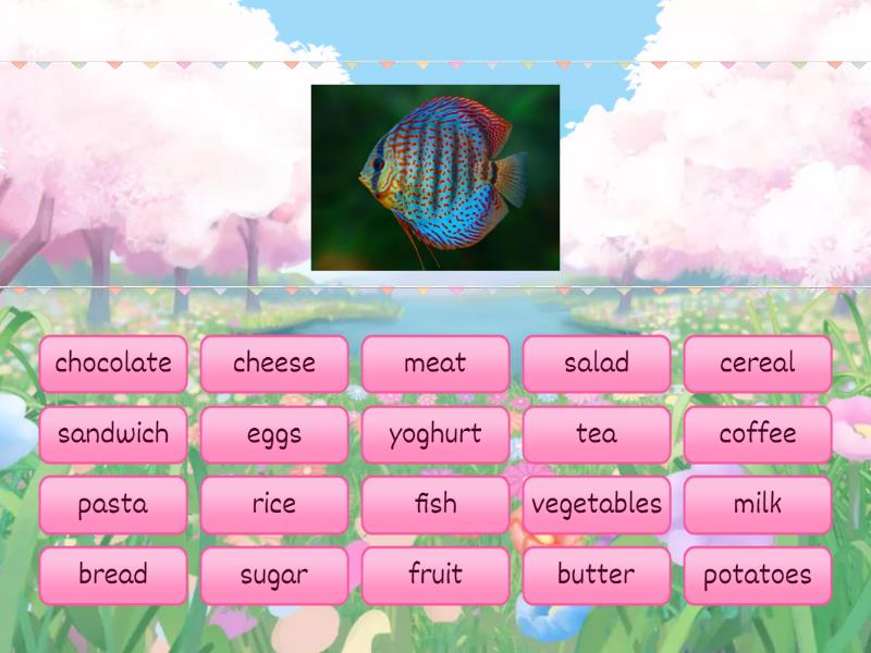 EF beginner 4th edition 5a food - Find the match