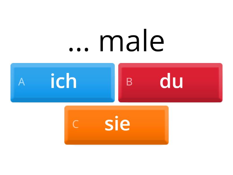 ich, du, er, sie,es Quiz