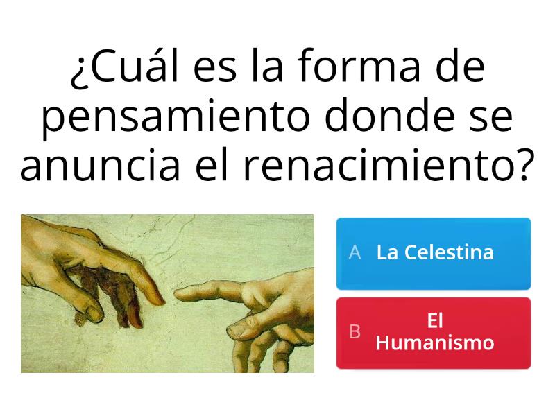 LA CELESTINA Y EL HUMANISMO - Quiz