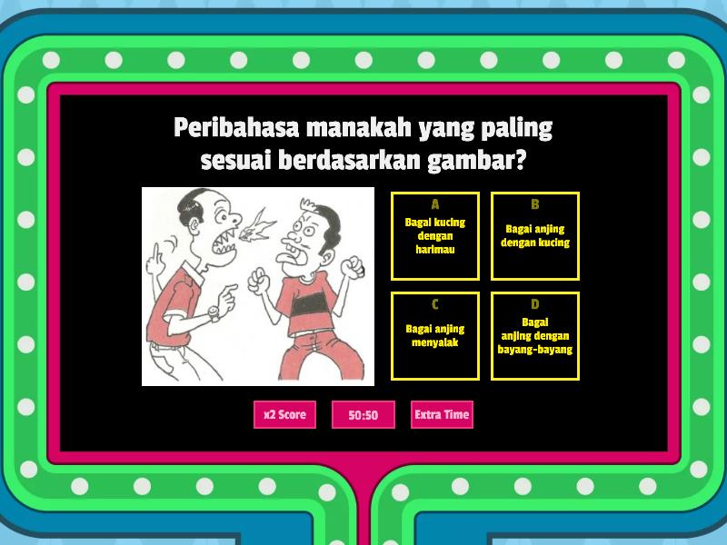 Seksyen B (Peribahasa) - Gameshow Quiz