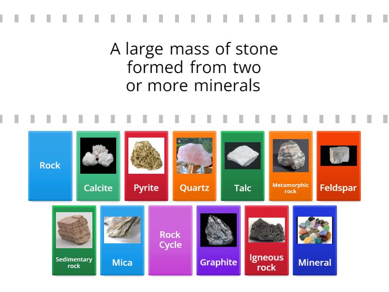 Rocks - Find the match