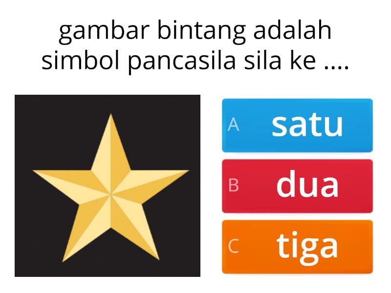 Lambang Pancasila Dan Bunyinya Kelas Quiz