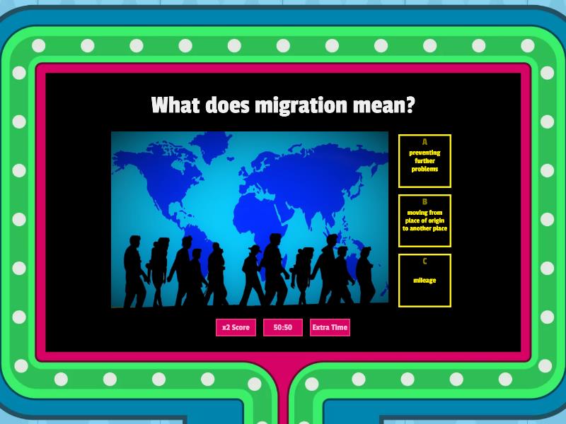 Migration experiences : First Australians - Gameshow quiz