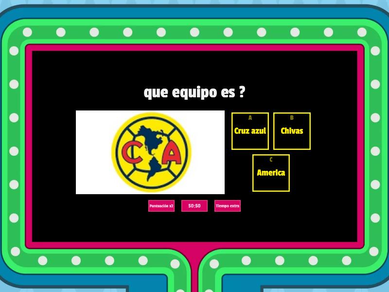 Equipos De Futbol - Gameshow Quiz