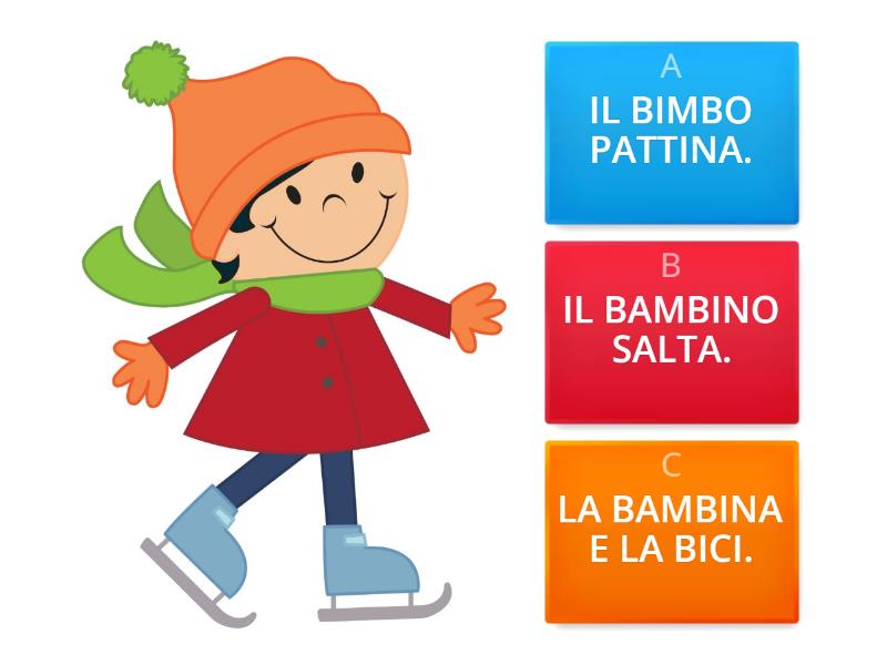 Frasi Semplici Da Leggere Prima Elementare LEGGERE FRASI SEMPLICI (0) - Quiz
