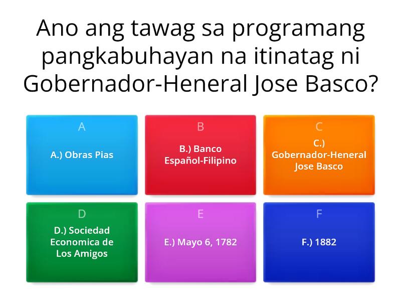 Q4 M1 Salik Sa Pag-usbong Ng Nasyonalismo (Monopolyo Sa Tabako) - Quiz