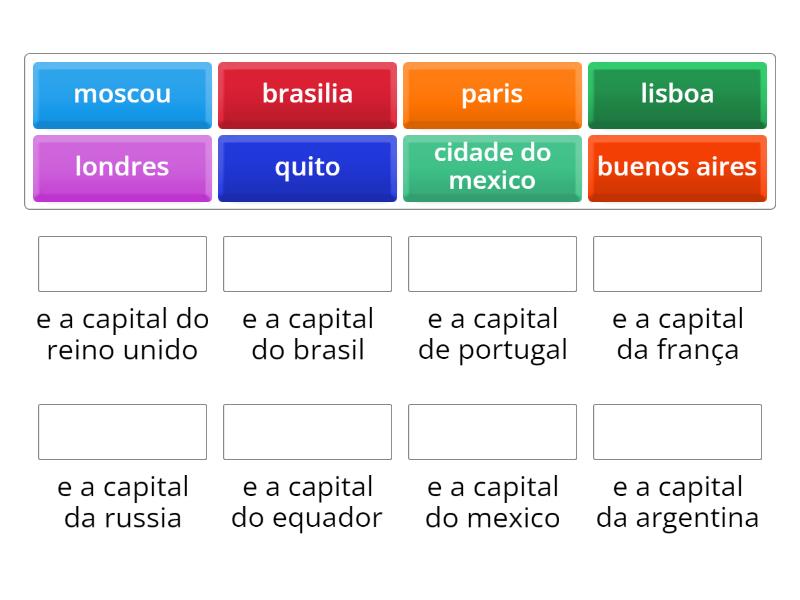 Qual e a capital match up