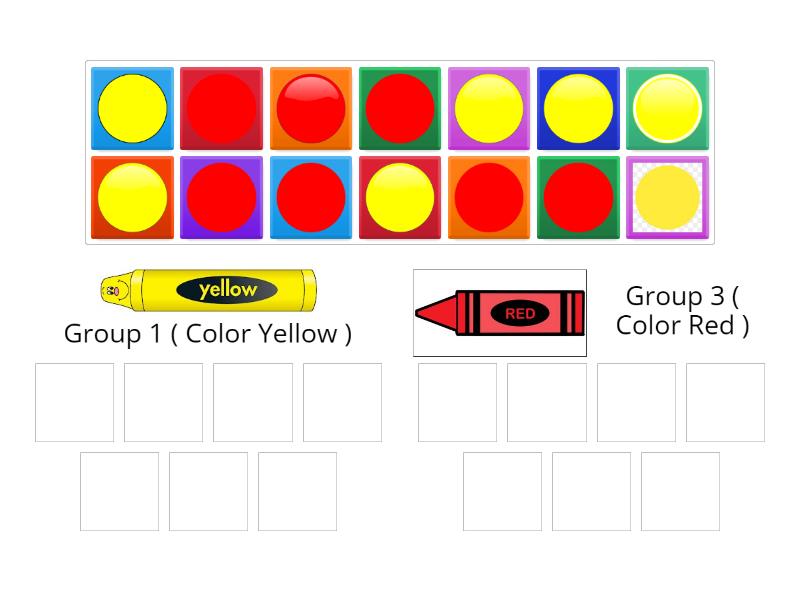 Color Sorting - Group sort