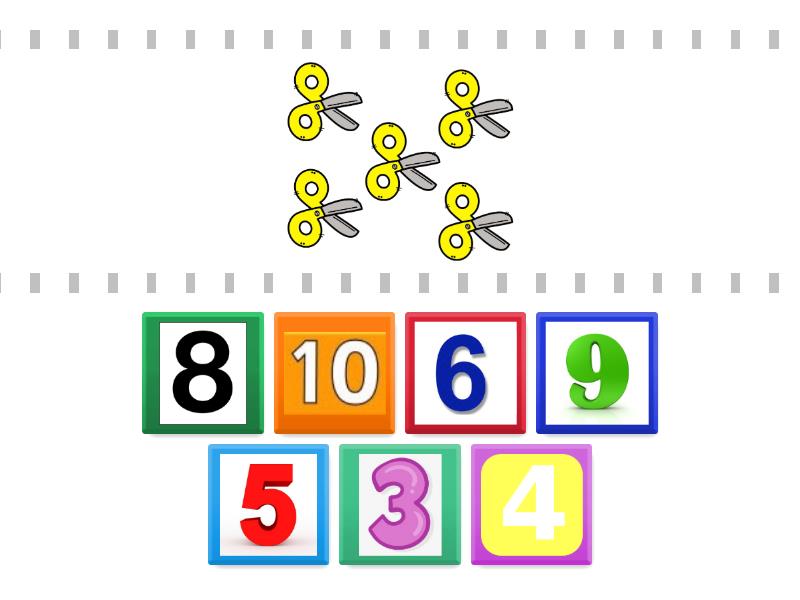 Review of numbers find the match