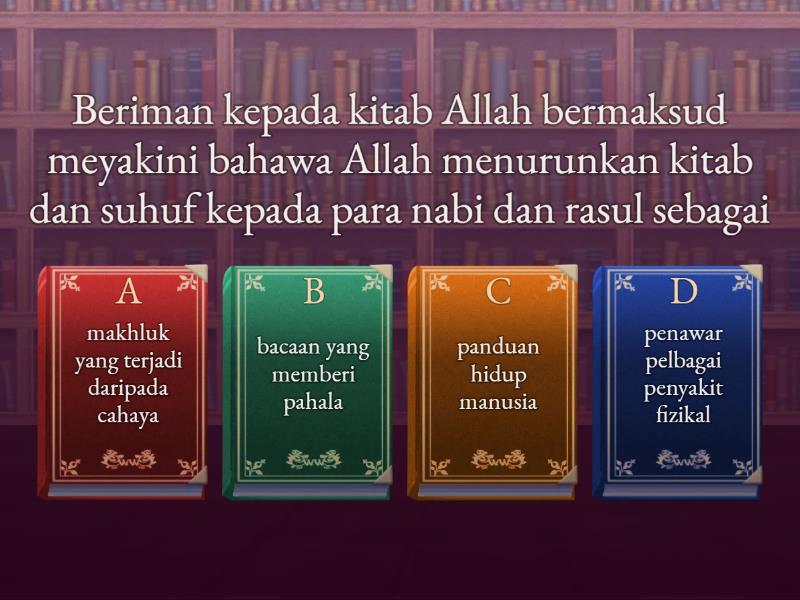 Panduan Daripada Allah - Quiz